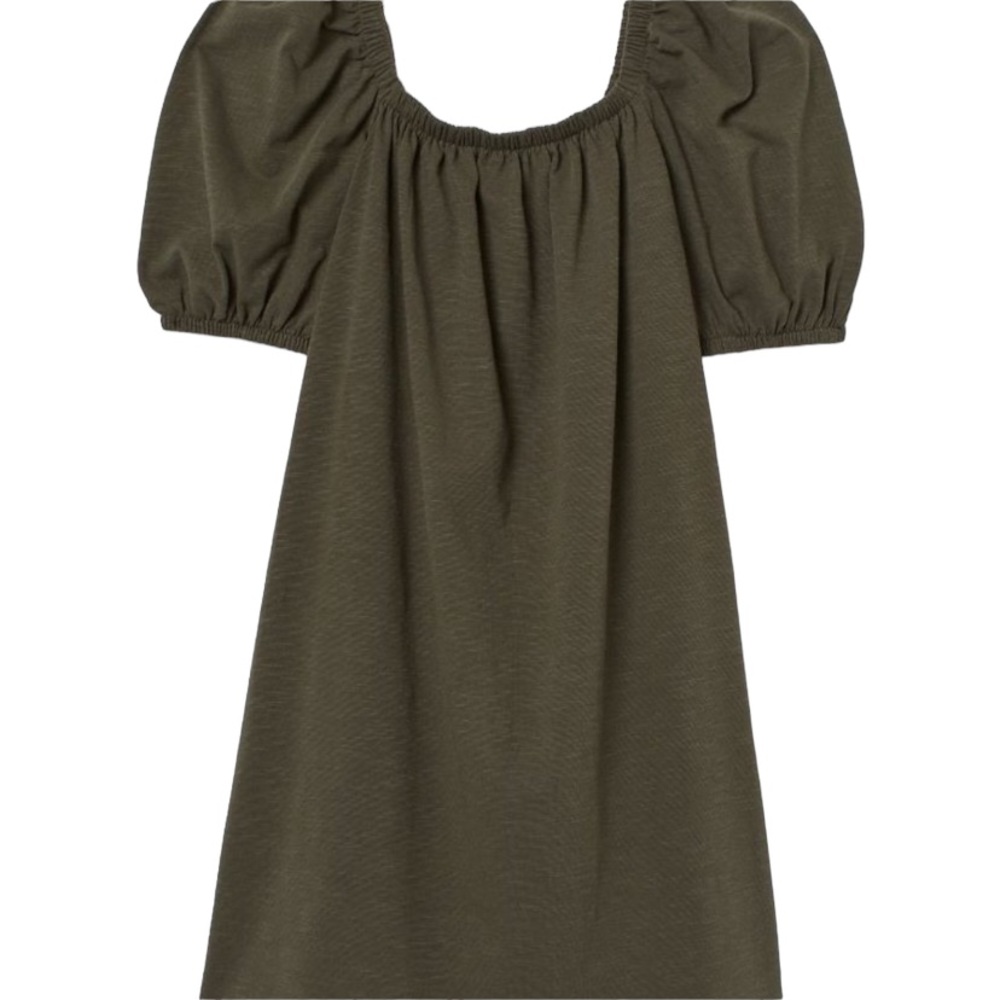 H&M Plus Size Puff-sleeved Dress Womans Plus Size 4x